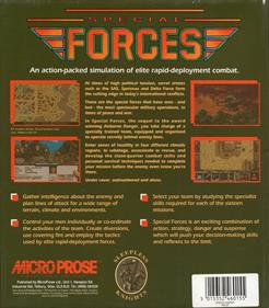 Special Forces - Box - Back Image