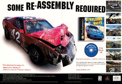 Demolition Racer - Advertisement Flyer - Front Image