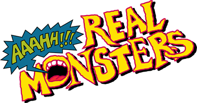 AAAHH!!! Real Monsters - Clear Logo Image