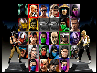 Mortal Kombat Trilogy - Screenshot - Game Select Image