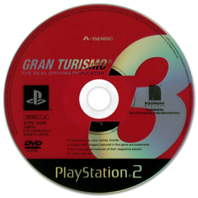 Gran Turismo 3: A-Spec - Disc Image
