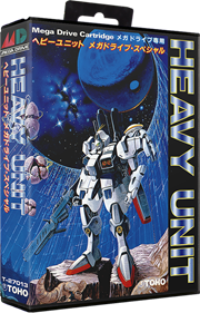 Heavy Unit: Mega Drive Special - Box - 3D Image