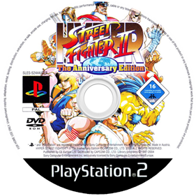 Hyper Street Fighter II: The Anniversary Edition - Disc Image