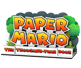 Paper Mario: The Thousand-Year Door - Clear Logo Image