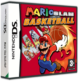 Mario Hoops 3 on 3 - Box - 3D Image