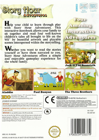 Story Hour Adventures - Box - Back Image