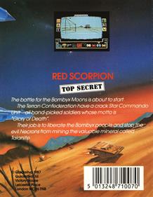 Red Scorpion - Box - Back Image