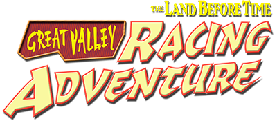 The Land Before Time: Great Valley Racing Adventure - Clear Logo Image