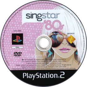 SingStar '80s - Disc Image