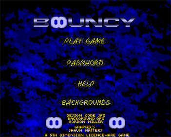 Bouncy - Screenshot - Game Title Image