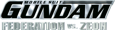 Mobile Suit Gundam: Federation Vs. Zeon - Clear Logo Image