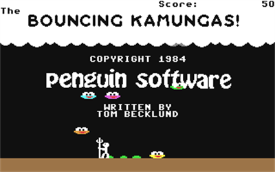 The Bouncing Kamungas - Screenshot - Game Title Image
