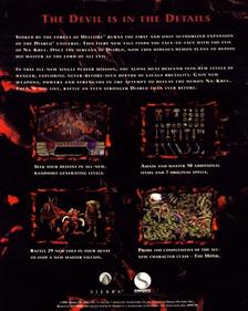 Diablo Hellfire - Box - Back Image