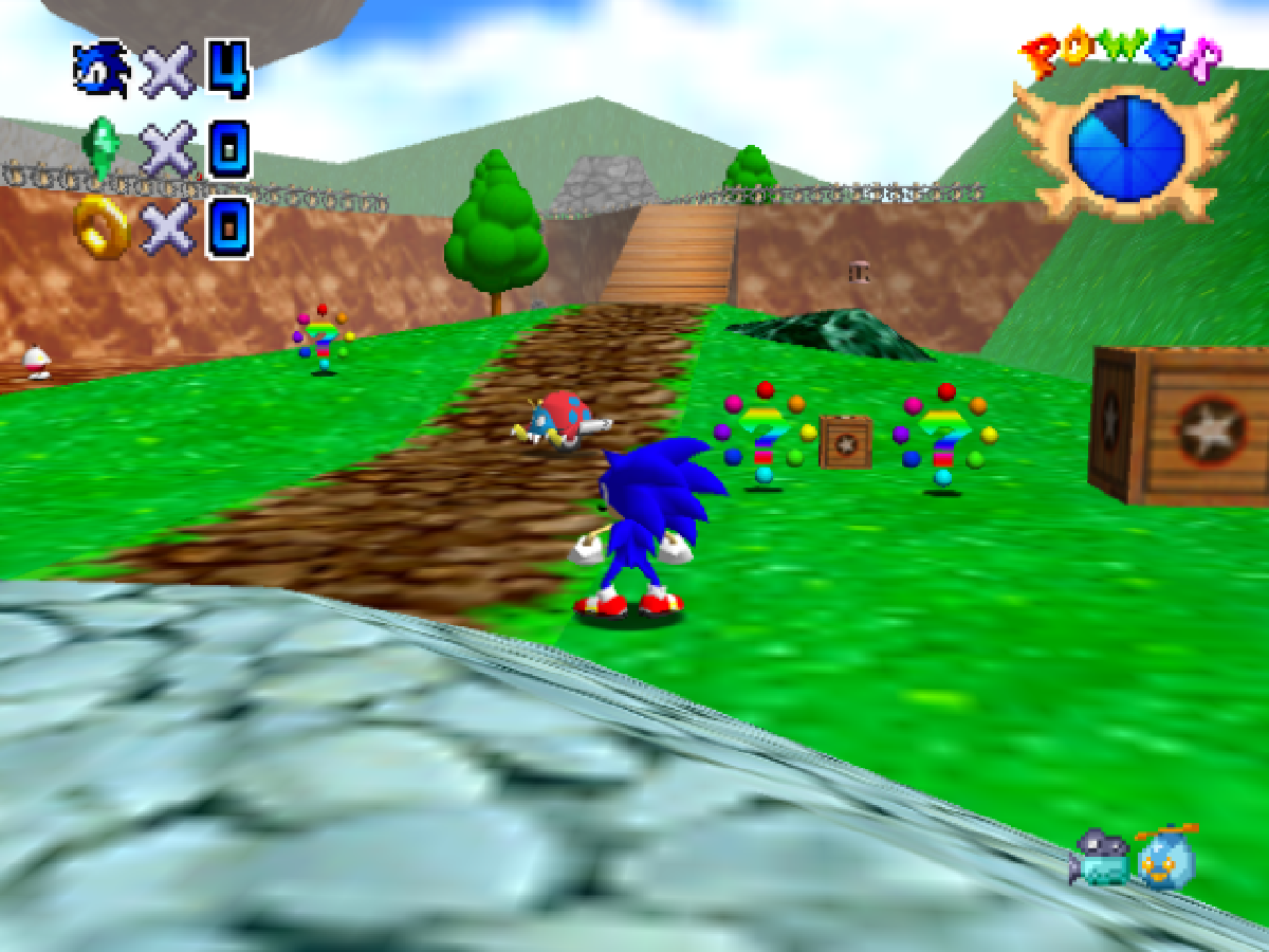 Mario 64: Sonic Edition Plus