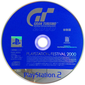 Gran Turismo 2000 - Disc Image
