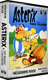 Asterix and the Magic Cauldron - Box - 3D Image