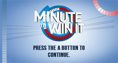Minute to Win It - Screenshot - Game Title Image
