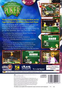 World Championship Poker - Box - Back Image