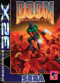 DOOM 32X Resurrection - Box - Front Image