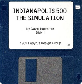 Indianapolis 500: The Simulation - Disc Image