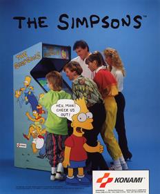 The Simpsons  - Advertisement Flyer - Front Image
