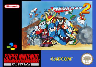 Mega Man II - Fanart - Box - Front Image