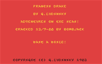 Sir Francis Drake - Screenshot - Game Title Image