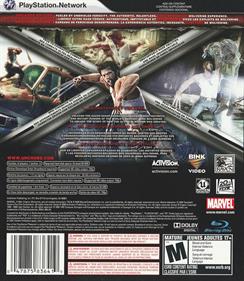 X-Men Origins: Wolverine - Box - Back Image