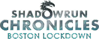 Shadowrun Chronicles: Boston Lockdown - Clear Logo Image