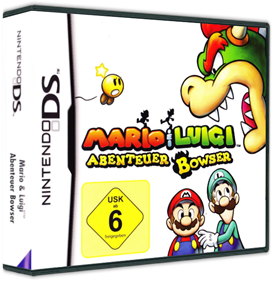 Mario & Luigi: Bowser's Inside Story - Box - 3D Image