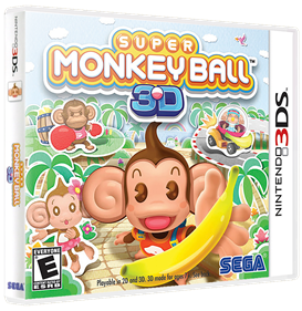 Super Monkey Ball 3D - Box - 3D Image