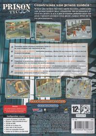 Prison Tycoon  - Box - Back Image