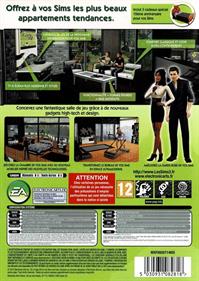 The Sims 3: High-End Loft Stuff - Box - Back Image