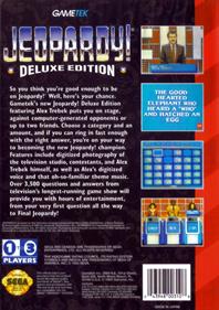 Jeopardy! Deluxe Edition - Box - Back Image