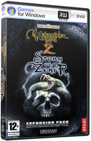 Neverwinter Nights 2: Storm of Zehir - Box - 3D Image