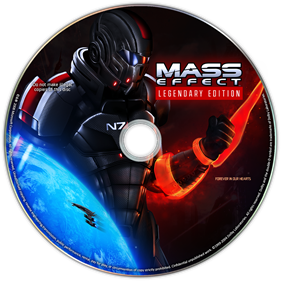 Mass Effect: Legendary Edition - Fanart - Disc Image