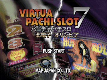 Virtua Pachi-Slot 7: Kita Denshi, Olympia - Screenshot - Game Title Image