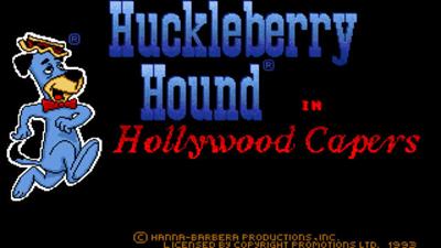 Huckleberry Hound In Hollywood Capers - Screenshot - Game Title Image