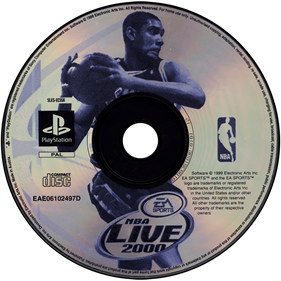 NBA Live 2000 - Disc Image