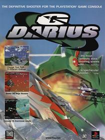 G Darius - Advertisement Flyer - Front Image