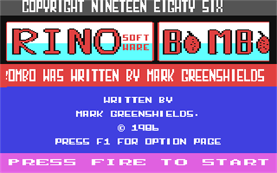 Bombo - Screenshot - Game Title Image