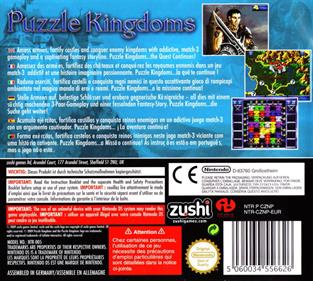 Puzzle Kingdoms - Box - Back Image