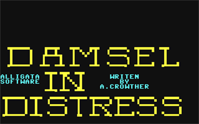Damsel in Distress - Screenshot - Game Title Image