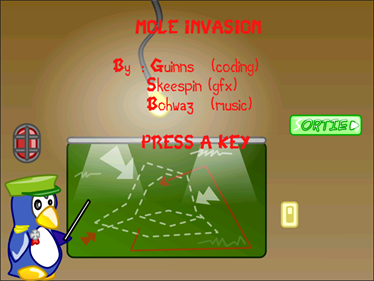 Mole Invasion - Screenshot - Game Title Image