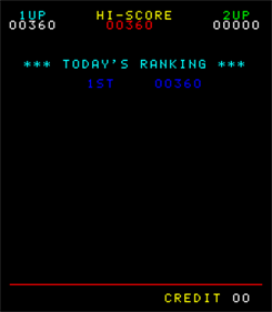 Astro Invader - Screenshot - High Scores Image