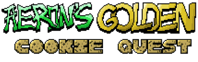 Aeron's Golden Cookie Quest - Clear Logo Image