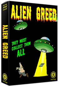 Alien Greed - Box - 3D Image