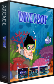 Diver Boy - Box - 3D Image