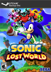 Sonic Lost World - Fanart - Box - Front Image