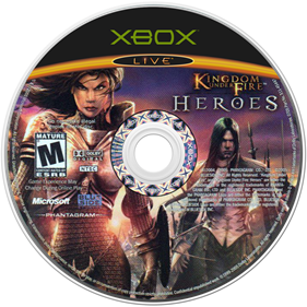 Kingdom Under Fire: Heroes - Disc Image